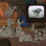 cani guardano la televisione